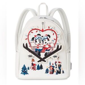Disney Parks Loungefly Mini Backpack - Walt's Holiday Lodge Collection
